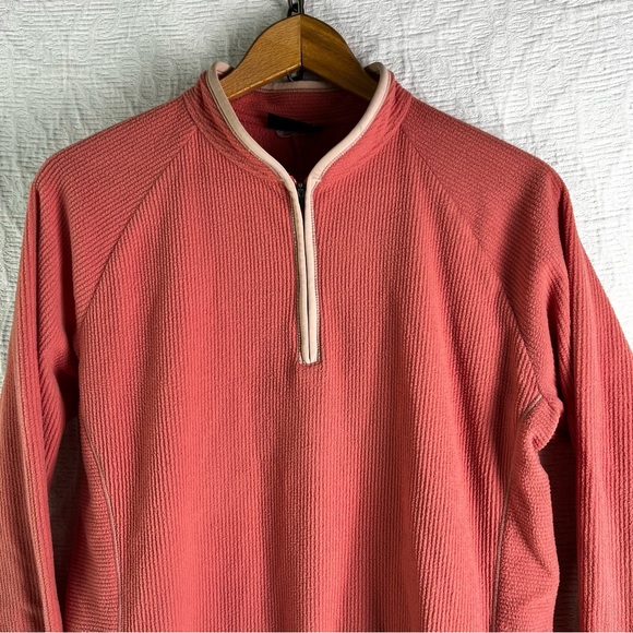 Patagonia Vintage Synchilla Women M Pink Lightweight Ribbed Terry Fleece Jacket - Picture 2 of 16